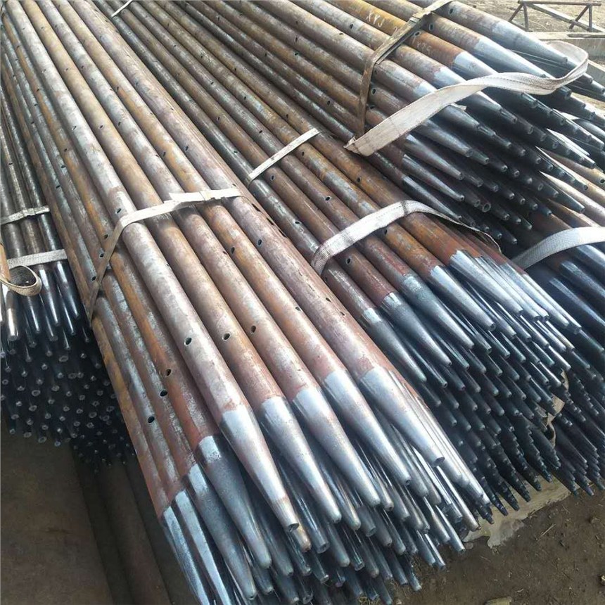 漯河诺德金属结构1300吨注浆管发往云南昆明 助力西南基建